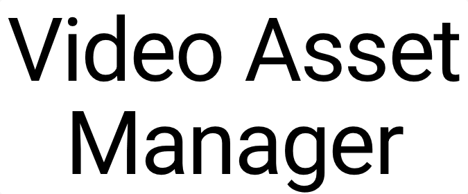 Video Asset Manager logo